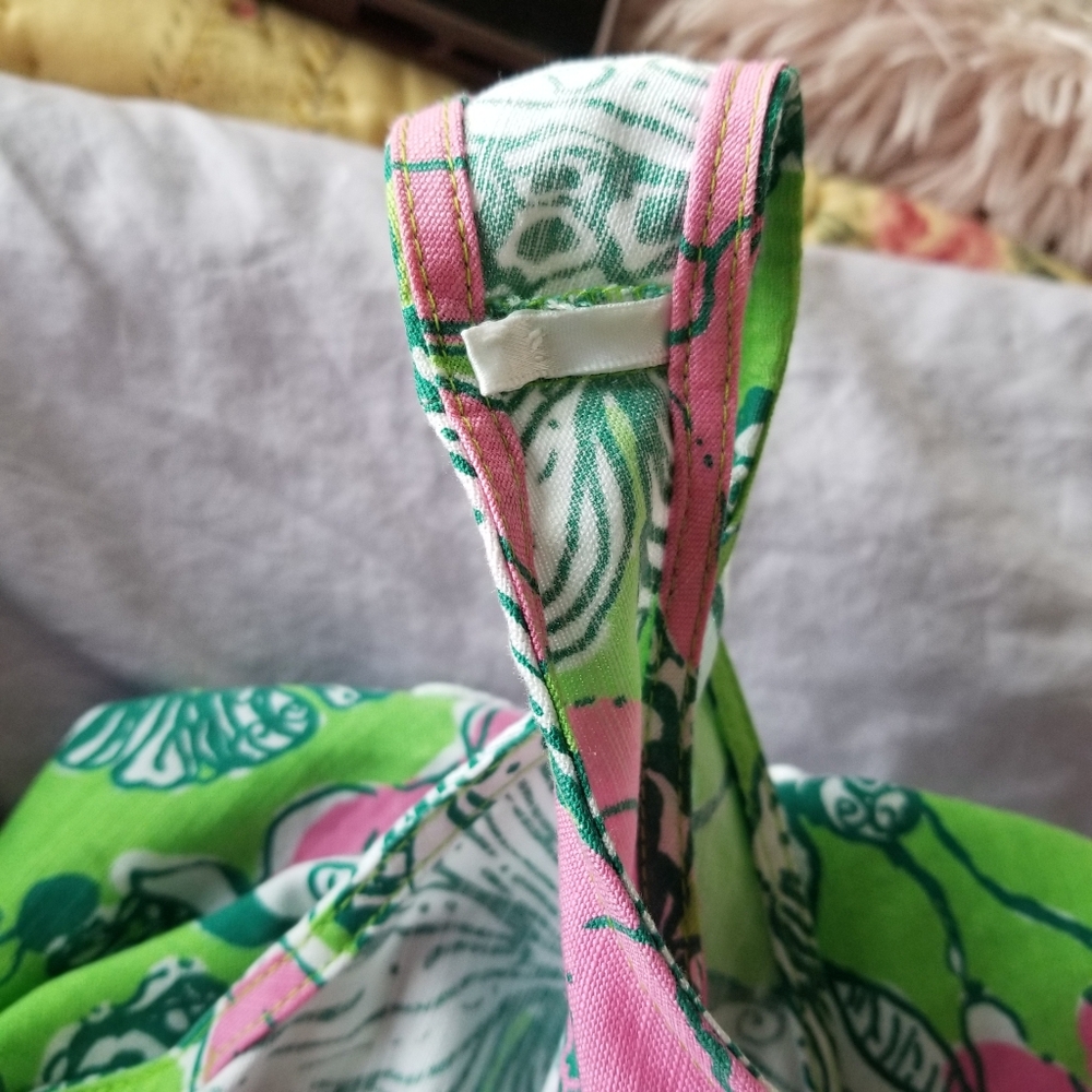 Lilly Pulitzer Dress Sz10 Gorgeous Lace Trim$38. - Picture 4 of 6